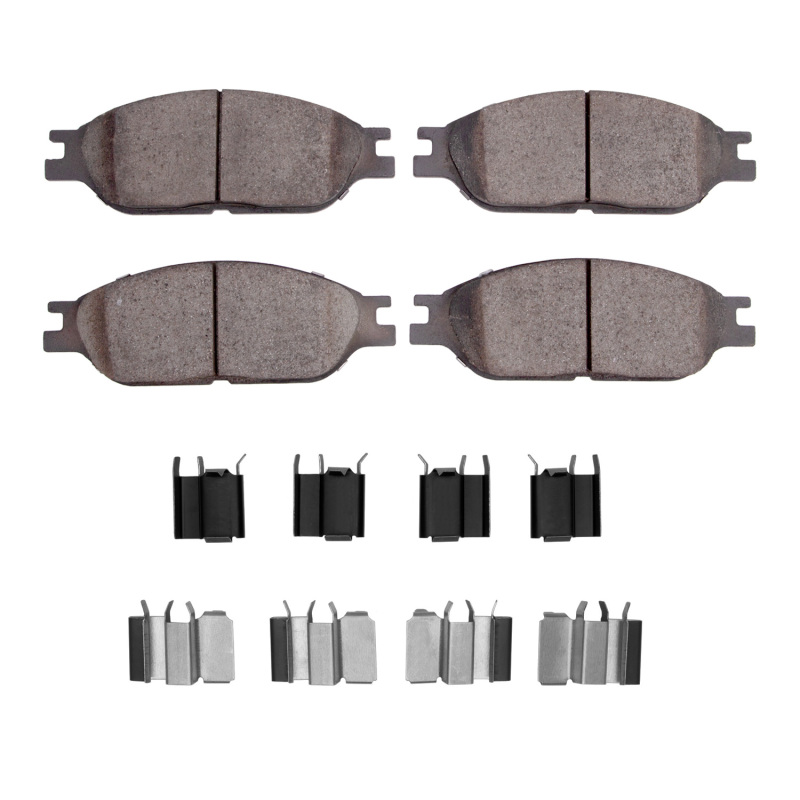 Ford Windstar Brake Pads - Front - R1 Concepts - Semi Met - `99-`03